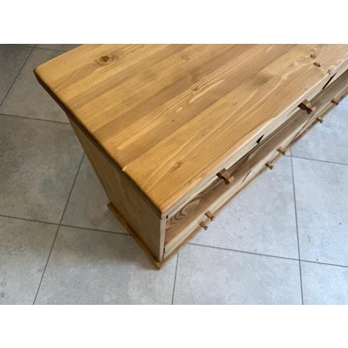 Rustic Chest of Drawers in Solid Wood For Sale - Image 6 of 13