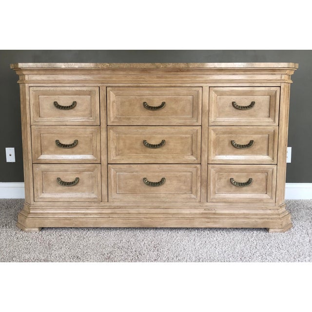 Bernhardt Granite Marble Top Dresser Chairish