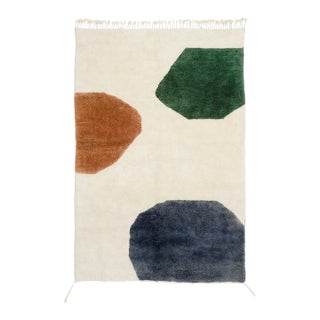 Premium Hand-Knotted Moroccan Wool Rug | 10'2" X 6'10" | One of a Kind For Sale