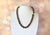 Vintage Art Deco Smoky Quartz Beaded Necklace With Gold-Plated Quartz Clasp For Sale In Cleveland - Image 6 of 8