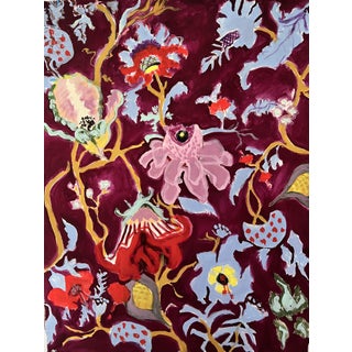 Botanical Painting Original Work by Shann Spishak For Sale