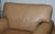 Latte Brown Leather Armchairs from Multiyork England, Set of 2 For Sale - Image 11 of 18