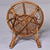 Mid-Century Italian Rattan & Bamboo Two-Tier Side Table For Sale In Detroit - Image 6 of 10