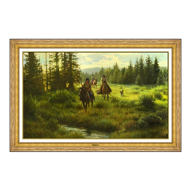 1980s Trip To The Trading Post, Robert Duncan For Sale
