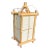 Large Bamboo and Fabric Lantern For Sale