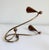 1960s Los Castillos-Style Modernist Brass & Copper Candle Holders - A Pair For Sale - Image 12 of 12