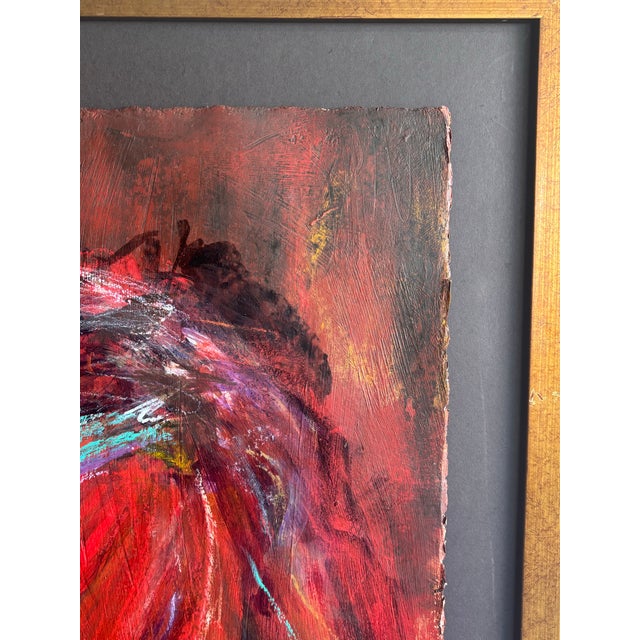 1970s Vintage 1977 Cubist Portrait Painting of Woman - Signed Abstract Figurative For Sale - Image 5 of 9