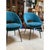 Textile West Elm Orb Dining Chairs, Pair For Sale - Image 7 of 12