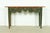 French Country Green Painted Maple Console Table or Entry Table by Virginia House For Sale - Image 12 of 12