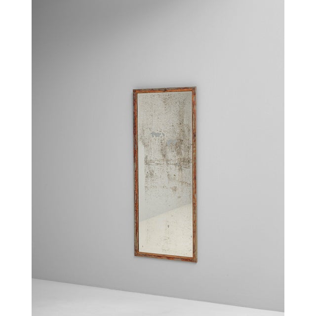 19th Century French Wooden Mirror For Sale - Image 4 of 9