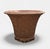 2020s Hand-Built Jomon Style Terracotta Vessel With Woven Basketry Texture For Sale - Image 5 of 7