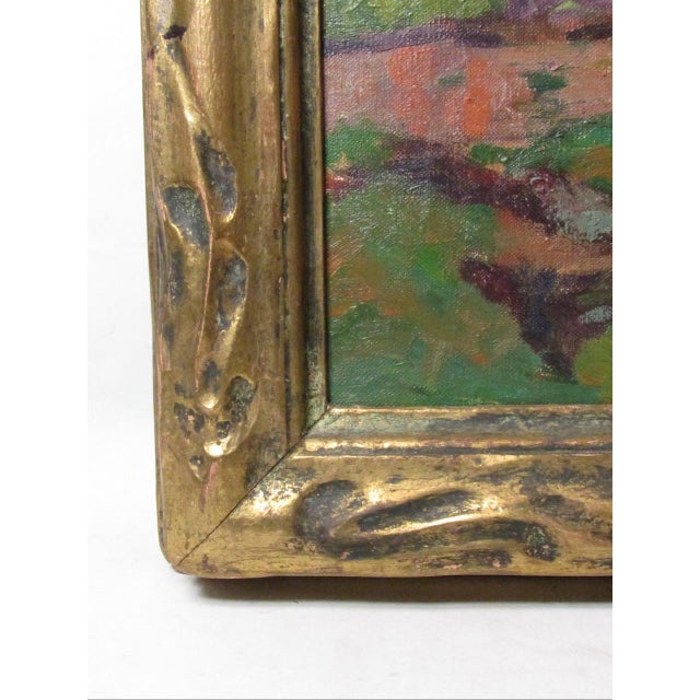 Green Landscape Painting by George Jensen For Sale - Image 8 of 18