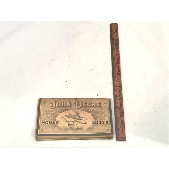 1903 John Deere Farmers Pocket Companion: Antique Advertising Ledger For Sale - Image 10 of 10