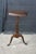 Wood Antique Georgian Style Round Mahogany Tripod Base Candle Stand Wine Side Table For Sale - Image 7 of 18