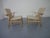 Danish Oak & Wool Armchairs, 1960s, Set of 2 For Sale - Image 6 of 18