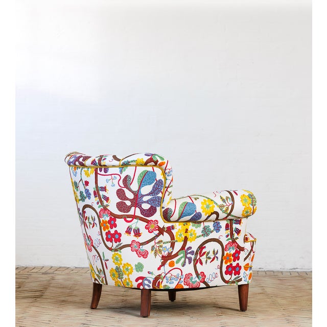 No. 907 Chair by Josef Frank, 1950s For Sale - Image 3 of 4