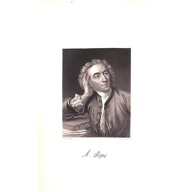 Mid 19th Century "Pope's Poetical Works: Volumes I, Ii, Iii" 1853 Pope, Alexander For Sale - Image 5 of 5