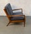 Mid-Century Modern Sculptural Walnut Lounge Chair For Sale - Image 10 of 15