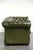 This nice green cowhide leather 2.5-seater Chesterfield sofa has a great timeless look and features loose seat cushions. A...