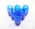 Val Saint Lambert Cobalt Blue Tableware Crystal Water, Service for 12 People For Sale - Image 10 of 13