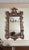 A striking vintage LaBarge wall mirror featuring an elaborate Chinese Chippendale-inspired pagoda form with beautifully...