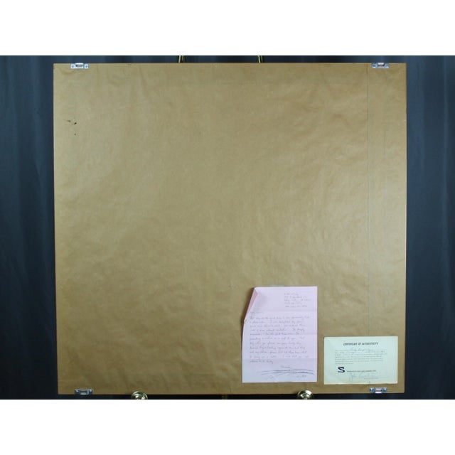 Wood 1990s Wai Ming "Lovely Bright Eyes" Signed & Numbered Lithograph Print W Coa For Sale - Image 7 of 12