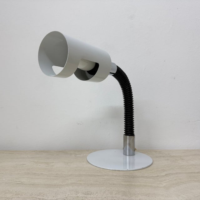 Mid-Century Modern Vintage Space Age Table Lamp, 1970s For Sale - Image 3 of 18