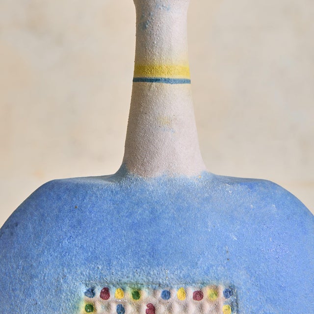 Italian Terracotta Vase by Ivo De Santis for Gli Etruschi, 1960s For Sale - Image 9 of 11