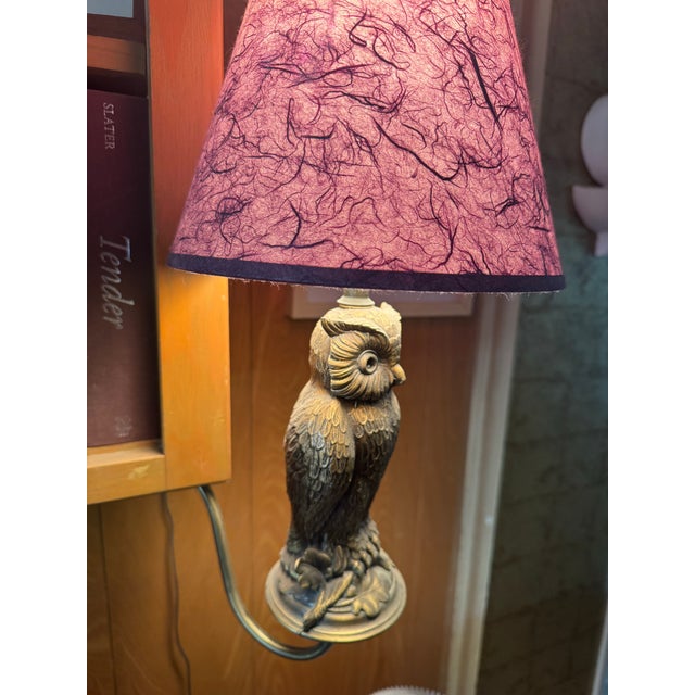 Owl Sconce in Brass by Loevsky & Loevsky, Circa 1960s For Sale In Los Angeles - Image 6 of 12