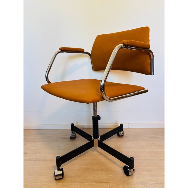 Vintage Dijon Model K-380 Office Chair by Kovona, Czechoslovakia, 1970s For Sale - Image 11 of 11