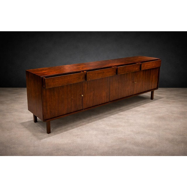 Mid-Century Modern Credenza in Rosewood, Geraldo de Barros for Unilabor, 1950s - Lot 536A For Sale - Image 3 of 16