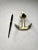 Nautical Solid Brass Anchor Pen Desk Accessory Set For Sale In Houston - Image 6 of 11