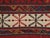 Textile 1970s Vintage Handmade Wool Cotton Red Kilim Area Rug For Sale - Image 7 of 11