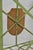 Vintage Italian Neoclassical Green Wrought Iron Book Magazine Rack W/ Shield For Sale - Image 9 of 15