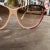 Ivory 1970s Vintage Oversized Italian Sunglasses by Luxottica For Sale - Image 8 of 8