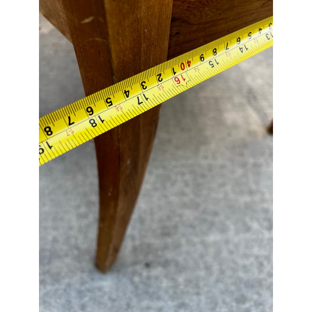 Wood 1970s Fluted Neoclassical Design Dining Chairs Entertaining Style- Set of 4 For Sale - Image 7 of 12