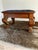 19th Century Antique Walnut Footstool With Floral Needlepoint Cushion For Sale In Milwaukee - Image 6 of 18