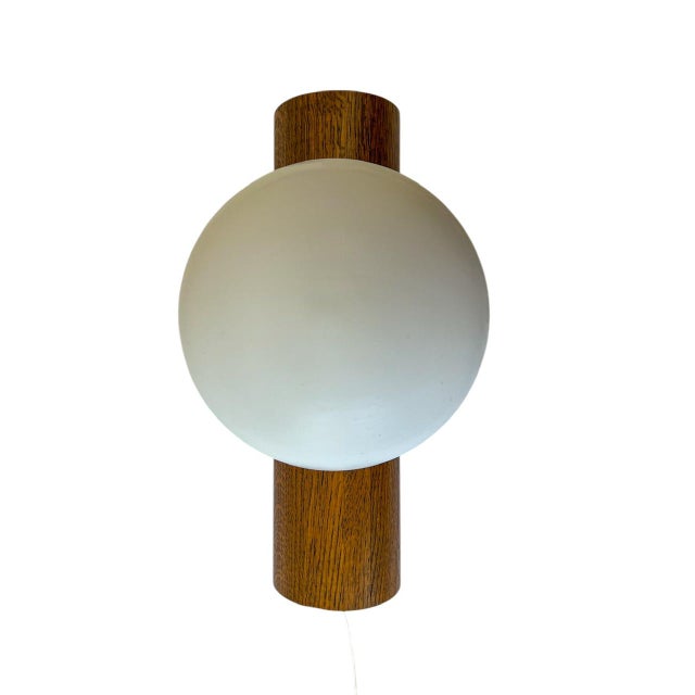 Mid-Century Modern Organic Sculptural Pine Wood Wall Light from Temde, 1970s For Sale - Image 4 of 11