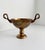 Vintage Brass Swan Pedestal Bowl For Sale - Image 4 of 7