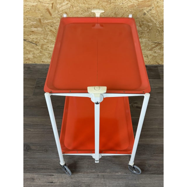 Vintage Space Age Serving Trolley, 1970s For Sale - Image 6 of 18