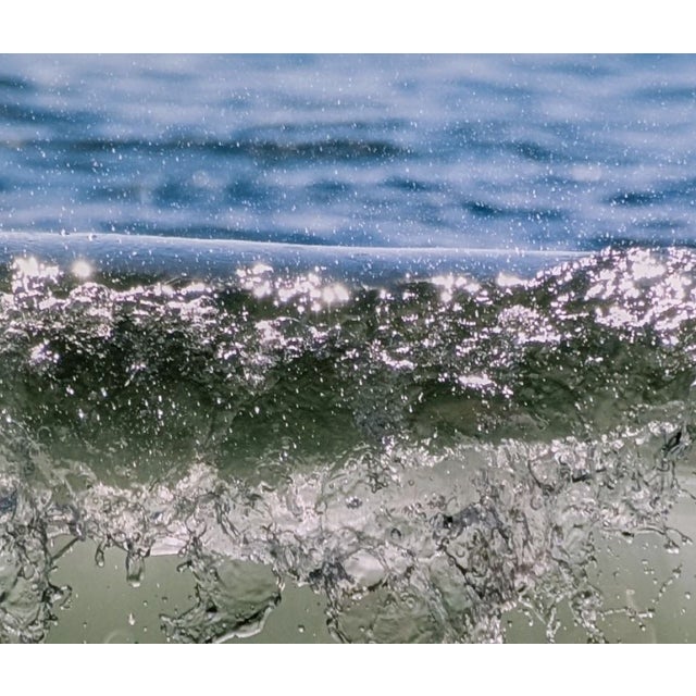 Contemporary "Wave #7455" #2 of 5, Archival Pigment Print by Bill Dewey, Framed For Sale - Image 3 of 5