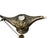 Rustic Genie Lamp with Chain Lid For Sale - Image 5 of 13