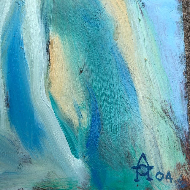 Contemporary Original Mark Pullen “Baby “ Portrait Oil Painting Signed For Sale - Image 3 of 5