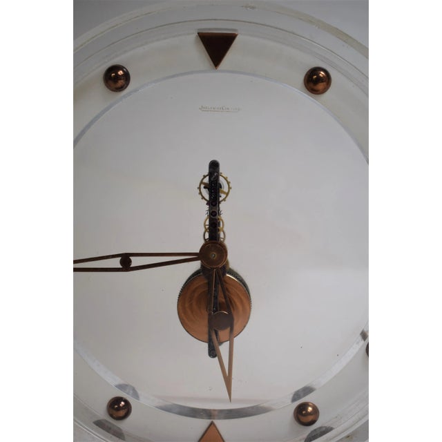 Vintage Art Deco Baguette Mod. 234 Clock from Jaeger-LeCoultre For Sale - Image 4 of 9