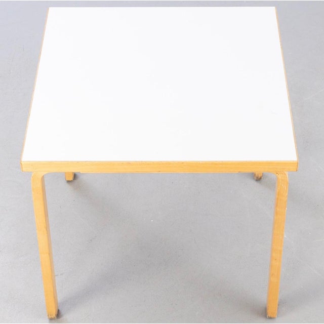 81C Table and Stools by Alvar Aalto for Artek, 2010, Set of 4 For Sale - Image 11 of 15