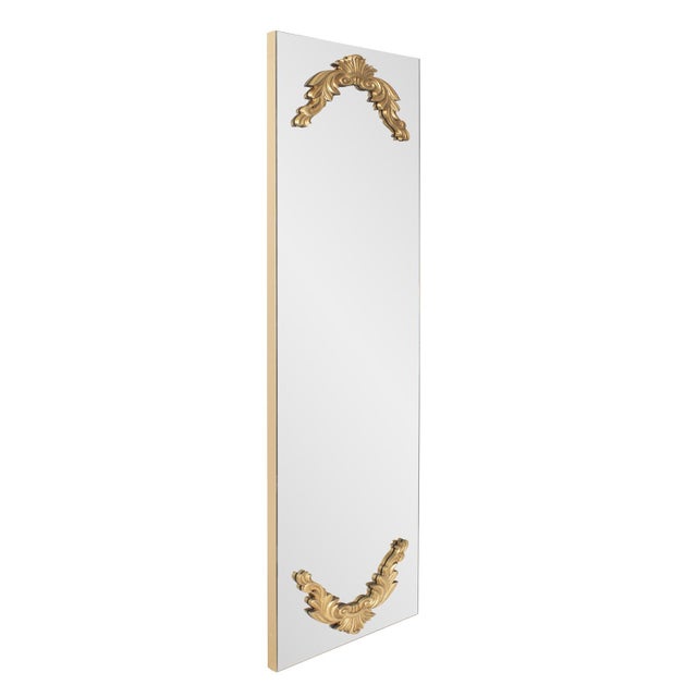 2020s Adelard Mirror in Antique Gold For Sale - Image 5 of 10
