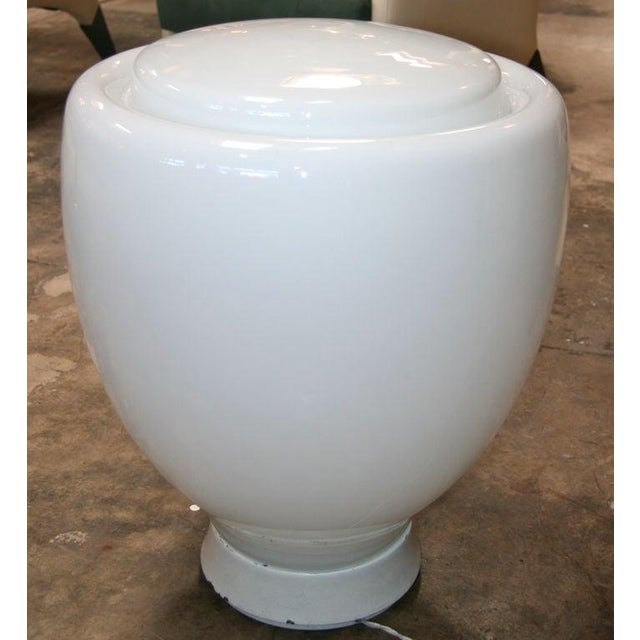 Bulbous illuminated form creates an enticing environment...from Claudio Salocchi by Lumenform!