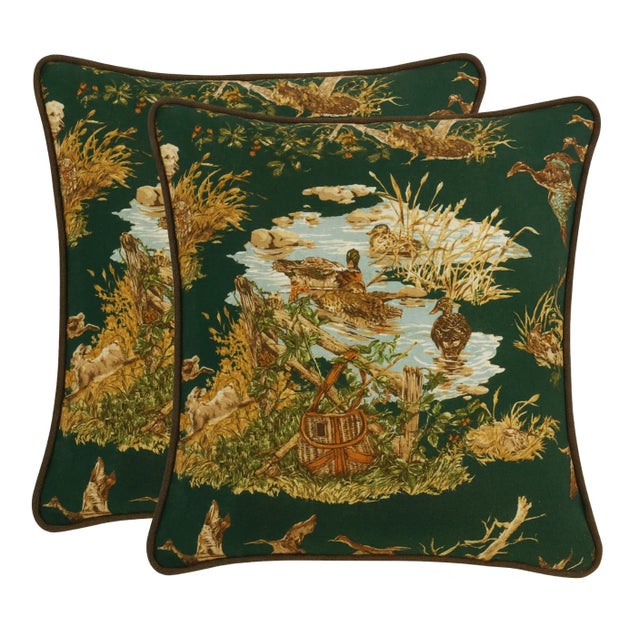 ⭐️ Ships Within 2 Days On the Front: Cottontails Printed Fabric On the Back: Ivory Linen Fabric Cotton/Linen Blend...