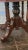 A nice Victorian style marble top dining table. Whit Carrara Marble with Brown carved Mahogany base. Nice substantial...