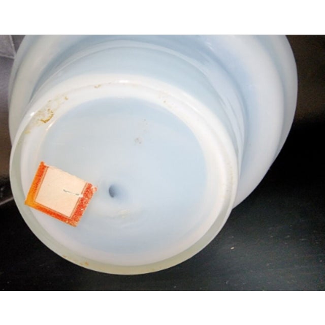 Beautiful Antique Opaline Opalescent Glass Vase For Sale - Image 11 of 11